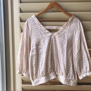 Anthropologie 9-H15 StCL Striped Shirt